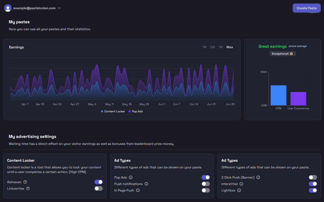 startup template